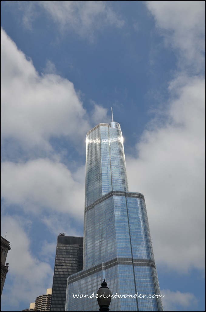 View from the Architecture Cruise on the Chicago River.