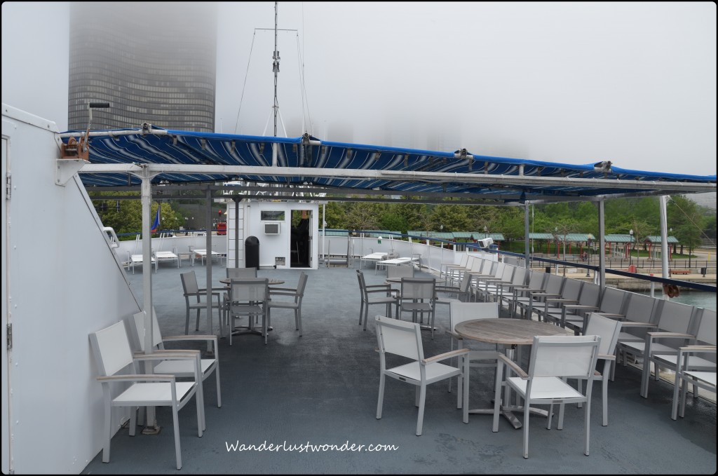 Sun Deck - great for beautiful cruising days.