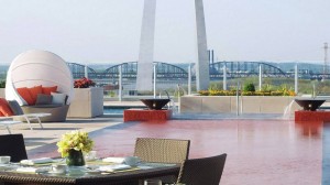 View of St. Louis from Cielo. Photo courtesy of the Four Seasons Hotel.