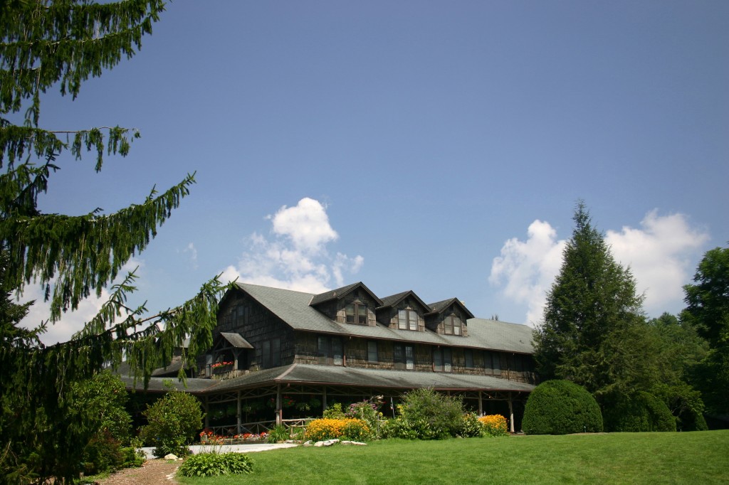 The lodge. Photo courtesy of the High Hampton Inn.