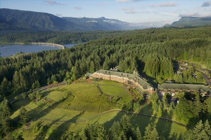 The beautiful Skamania Lodge. Photo courtesy of the Lodge.