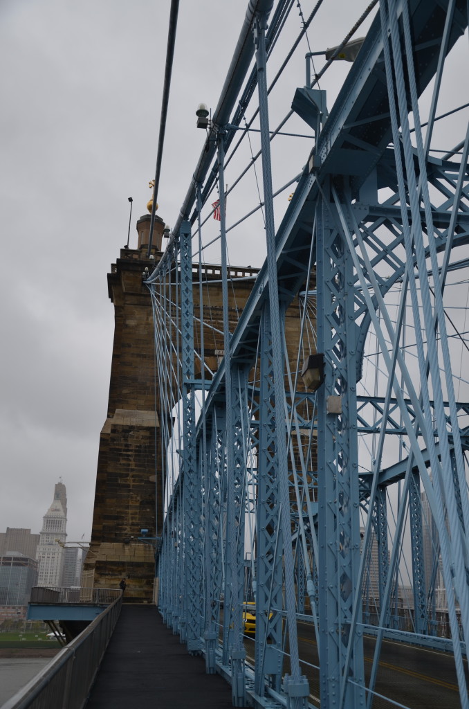 Crossing the River on a Bridge