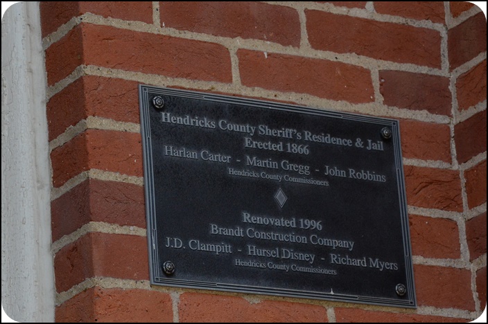 Sign on Sheriff's Residence and Jail