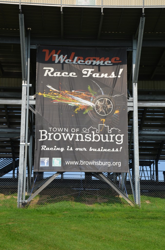 Sign for Brownsburg